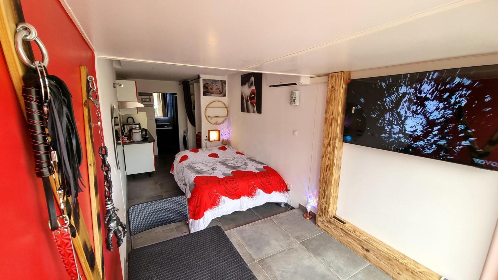 Phantasme Naturiste Studio Terrasse Port Nature 阿格德 外观 照片